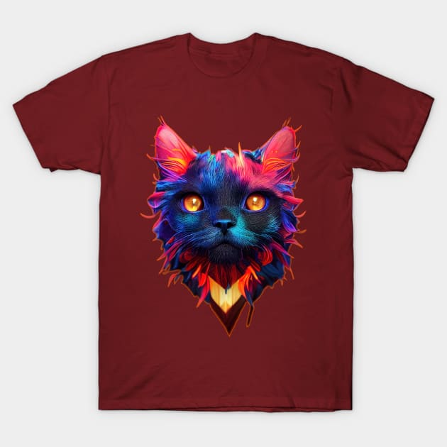 Autumn Cat, Harper T-Shirt by wumples